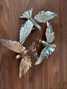 Dekoratívne vtáčiky – 3 ks