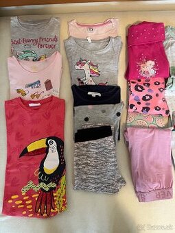 Oblečenie vel. 110-116 cm