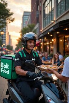 BOLT FOOD KURIĚR- CELÁ SR