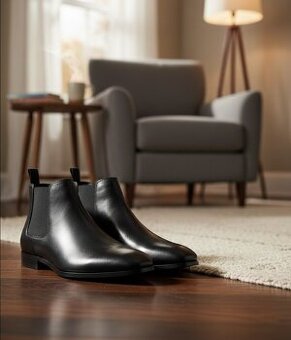 Nové pánske kožené čižmy 44/45