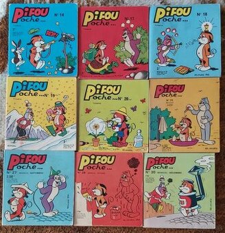 Predám komixy PIF POCHE a iné