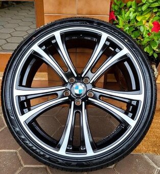 Alu R22 5x120 + letné pneu - BMW X5 + Range rover /Sport...