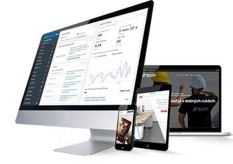 Moderná webstránka na mieru s vlastnou administráciou