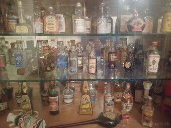 Zbierka mini alkohol