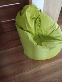 Sedací vak vrece XXXL 100x75 cm limetková