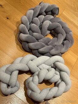 Mantinely do detskej postieľky – vrkoče