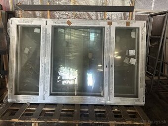 Skladové plastové okná, biela farba obojstranne