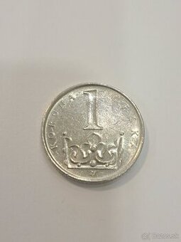 Mince 1 kč 2000