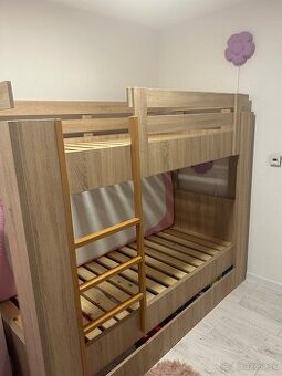 Detská poschodová postel