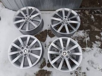 ALU hliníkové disky 5x112 Škoda ALARIS 7.5J x 18" ET 51