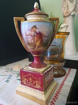 Starožitná porcelánová amfora Alt Wien