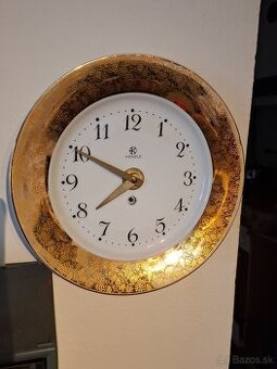 Predám funkčné porcelánové mechanické hodiny Thun Klenoty