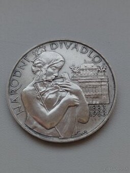 500 kčs 1983 Národné Divadlo - Československo