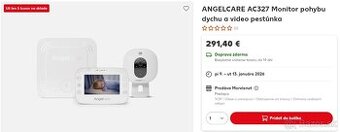 Monitor dychu + kamera AngelCare 527