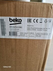Vstavaná mikrovlnná rúra BEKO BMCB25433BG - 1