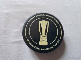 Hokejový puk české extraligy Play-off 2023