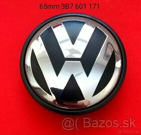 Volkswagen 65 mm stredové krytky 3B7 601 171