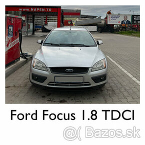 Predám Ford Focus 2 (mk2) 1.8 TDCI len na DIELY (NEPOJAZDNÉ)