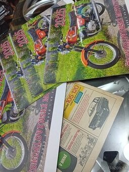 MOTOKALENDAR MOTOCYKLE Jawa,čz
