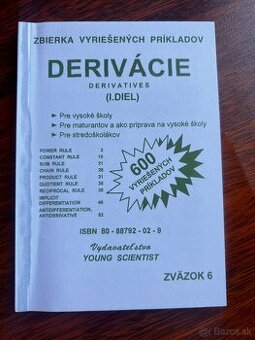 Pomocné knižky na derivácie, limity a funkcie