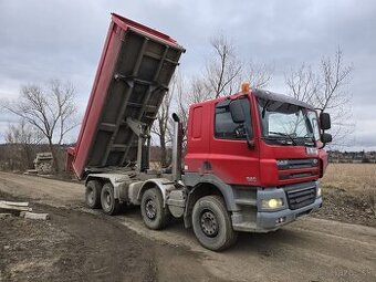 třístranný sklápěcí DAF CF 460 r. 2007, MANUÁL, EURO 5