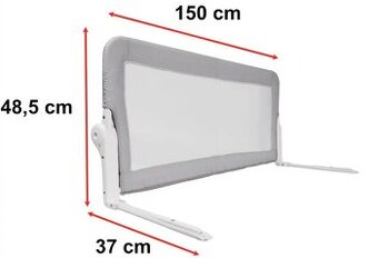 Bezpečnostná zábrana na posteľ 150 cm