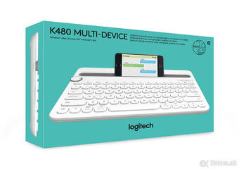 Klávesnica bluetooth Logitech K480 pre 3 zariadenia