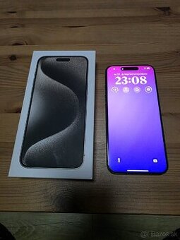 iPhone 15 Pro Max Natural Titanium 256GB
