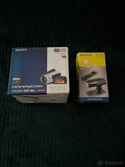 predám ako novú videokameru Sony HDR-SR5E