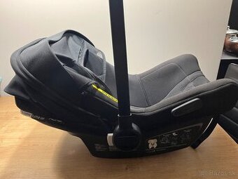 Bugaboo nuna turtle air+ isofix+ nadstavce na kočiar