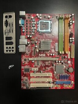 Set: Matičná doska MSI + Procesor intel