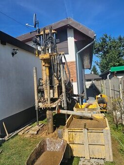 Vrtanie studni okres Prievidza