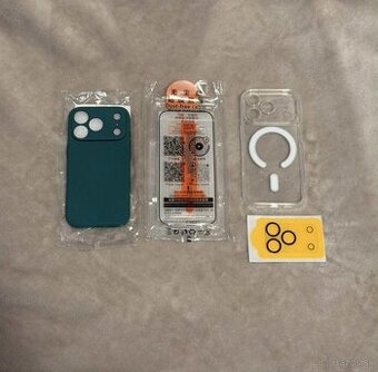 Kryt a obal + sklo na iphone 17 pro