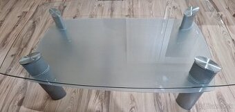 Sklenený konferenčný stolík - 1