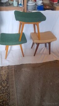 Retro taburetky-100% stav 80eur/kus/spolu za 200eur