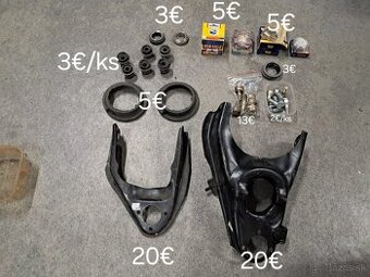 Ramena, tlmenie, ložiska LADA