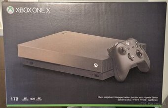 Xbox One X 1TB, 2 ovládače, 2 hry