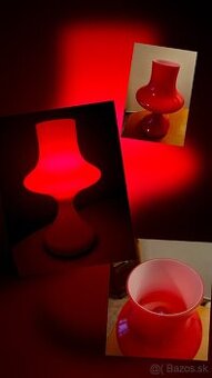 Lampa Štěpán Tábery  opálové sklo 1960_1969