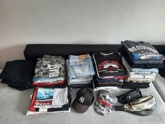 Mix pánskeho oblečenia L, XL, XXL