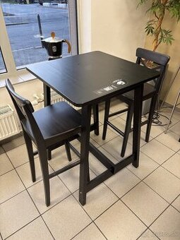 SET barový stôl+stolička 2ks, dostupné 4 stoly, 7 stoličiek