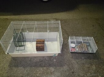 Klietka pre škrečka/ potkana a klietka pre zajaca