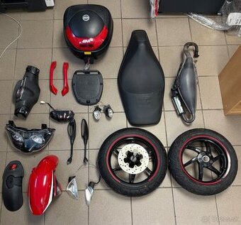 Náhradné diely pre skuter Gulera runner 50 sp