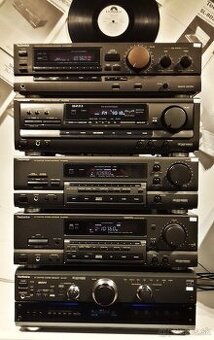 SERIA 5x Receiver TECHNICS aj RDS, DO, antena, AM / FM = Re1
