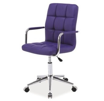 Kancelárska stolička SIGQ-022 - fialová - 2 ks