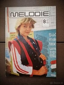 Casopisy Melodie 8 kusov (roky 1985-1992)