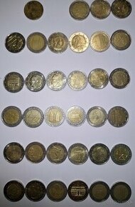 2 euro mince zberateľske