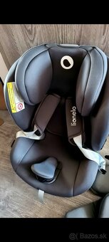 Predám I-SIZE autosedačku Lionelo Bastiaan one 360'+ ISOFIX