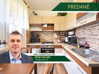 PREDANÉ / EXKLUZÍVNE / 2 IZBOVÝ BYT, BALKÓN, KEŽMAROK