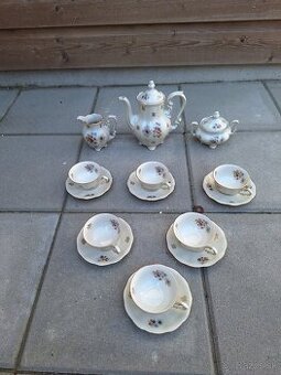 Starozitna Nemecka porcelanova suprava