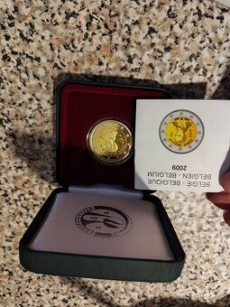 2€ Belgicko 2009 L.Braill Proof